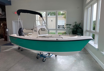 2024 Key West 1720 Jade Green/White Boat